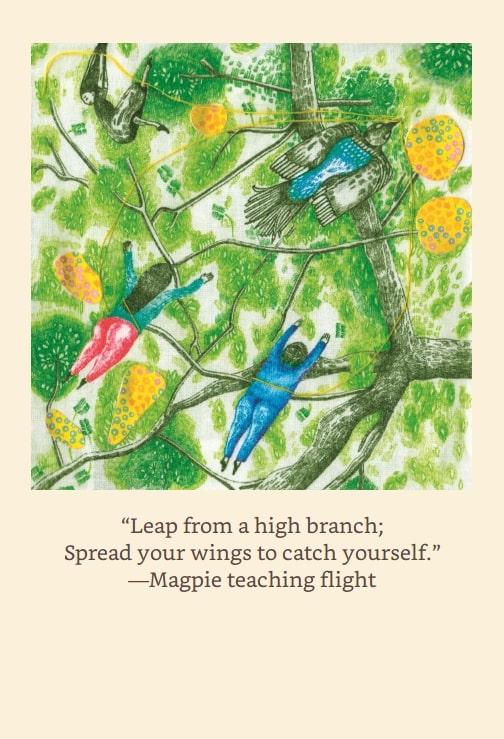 Leap from a high branch - ebook preview